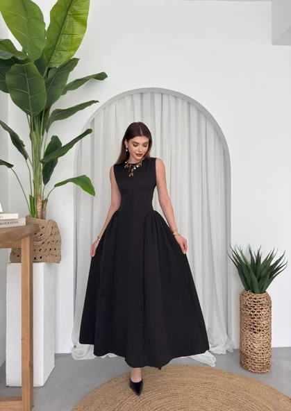 Kiyen Midi Elbise - Resim 15