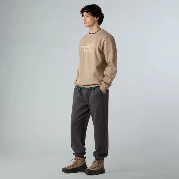 The North Face M Drew Peak Regular Crew Erkek Sweatshirt Nf0A89Ekehx1 - Resim 4