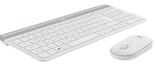 LOGİTECH MK470 KABLOSUZ KLAVYE & MOUSE SETİ BEYAZ 920-009436 - 8