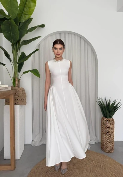 Kiyen Midi Elbise - 7