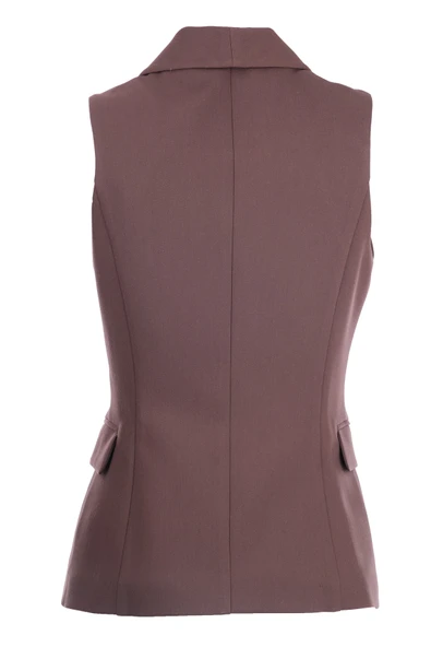 Kruvaze Yaka Kapak Cepli Yelek Ekol - 9