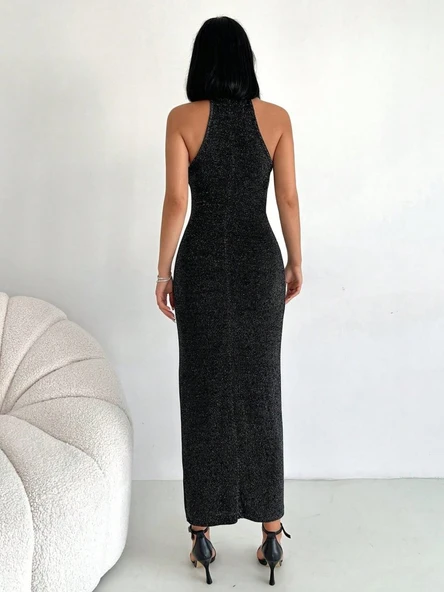 Simli Buzi Elbise - Resim 5