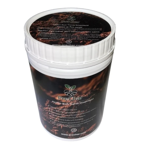 PreChar Meşe Odunu Bazlı Karbon Toprak Düzenleyici 1L Biochar 6 mm ve Üstü - 2