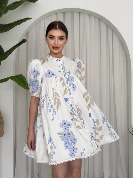 Yen Kuşaklı Elbise - Resim 17