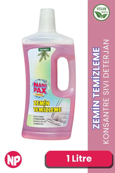 ZEMİN TEMİZLEME SIVI DETERJAN BAHAR KOKULU 1 LİTRE