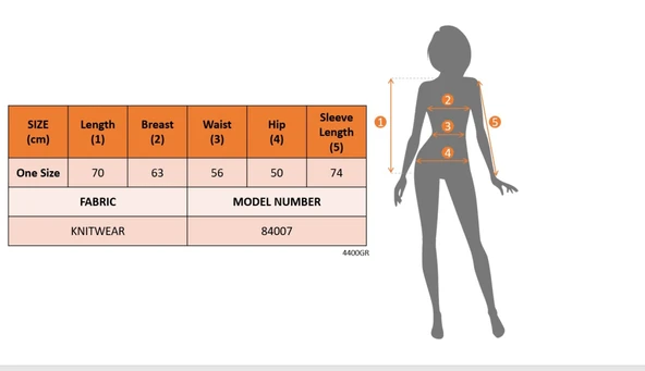 Kadın Uzun Kollu Yakası Açık Saç örgü Desenli Triko Bluz - Resim 6
