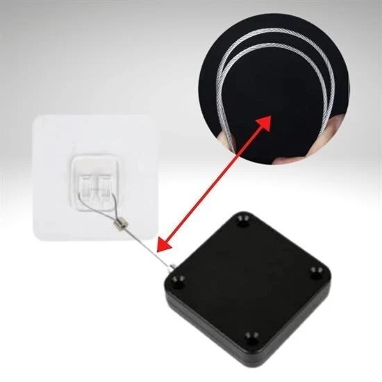 BUFFER® Yangına Dayanıklı Sıva Üstü Tüm Kapılar İçin Uygun Otomatik Kapanan Hızlı Otomatik Kapı Kapa - Resim 6