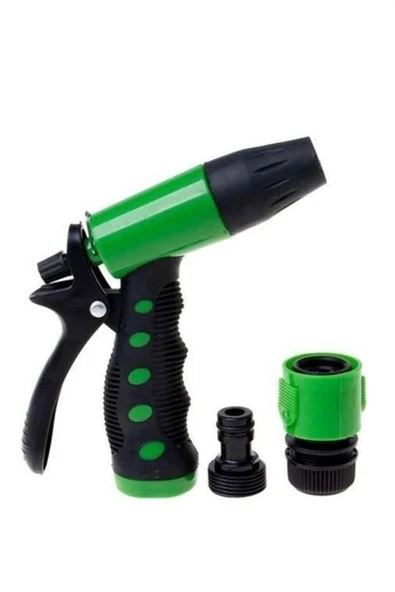 BUFFER® 2 Fonksiyonlu 3lü Bahçe Tarla Otomatik Sulama Tabancası Seti Hortum Bağlantısı Aparatı - Resim 5