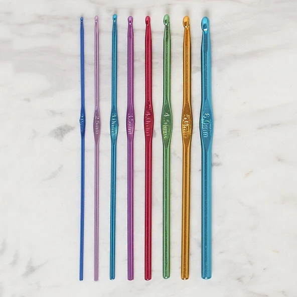 Loren Çantalı Tığ ve Örgü Aksesuarları Seti - Resim 10