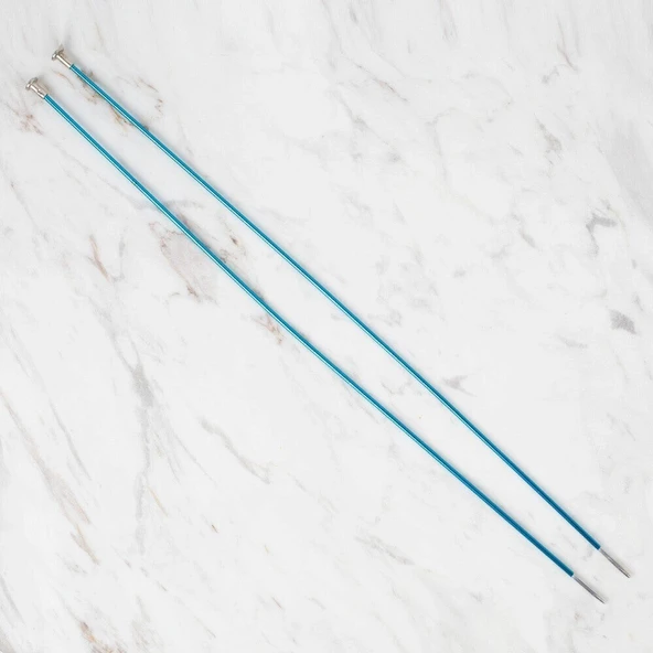 Loren Rythm 2,5mm Mavi Renkli Metal Örgü Şişi ürün görseli