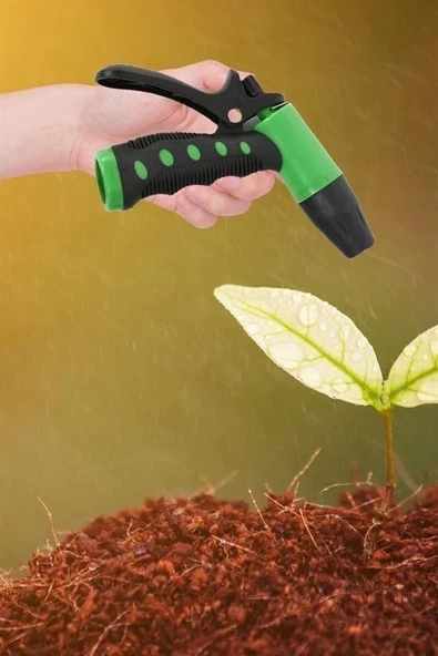 BUFFER® 2 Fonksiyonlu 5li Bahçe Tarla Otomatik Sulama Tabancası Seti Hortum Bağlantısı Aparatı - Resim 7