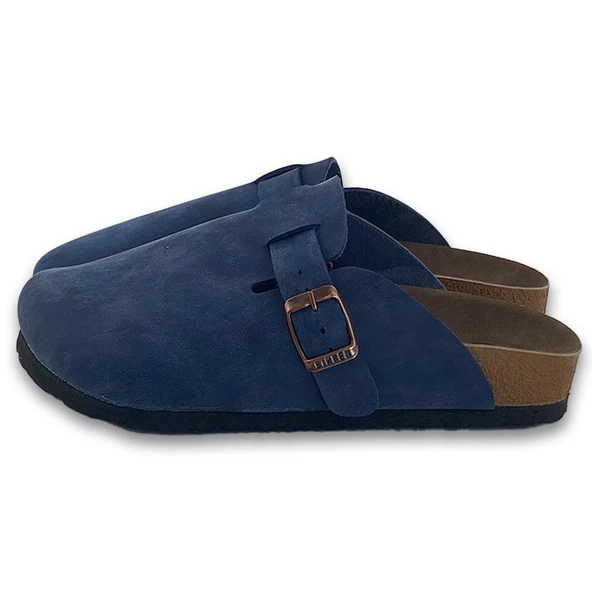 BİRKENSTOCK UNİSEX BOSTON TERLİK LACİVERT ürün görseli 1
