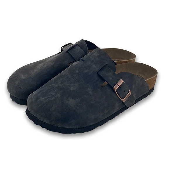 BİRKENSTOCK UNİSEX BOSTON TERLİK GRİ - Resim 2