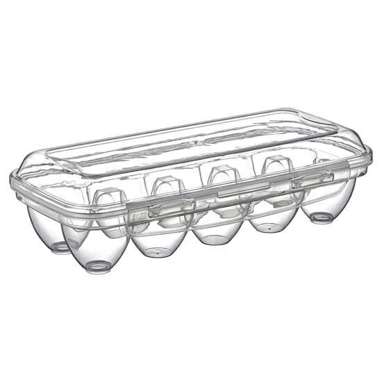 BUFFER® 10 Bölmeli Kilitli Kapaklı Yumurtalık Saklama Kutusu YU110 - 1