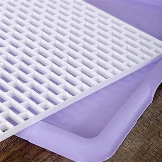 Pratik Lavabo Tezgah Üstü Bulaşık Kurutmalığı Süzmatik 22x40 cm - 12