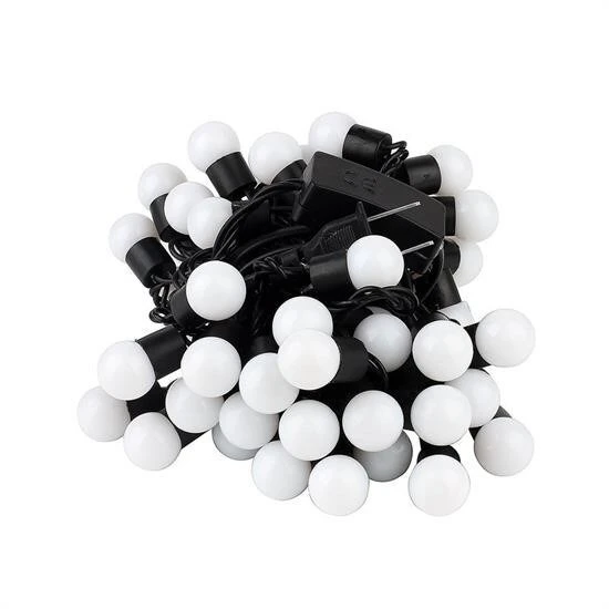 BUFFER® Dekoratif Minik Top 40 Ledli Dekoratif Dolama Led Işık (RGB) - Resim 11