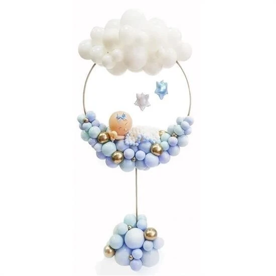 BUFFER® Sticker Damla Model Çift Taraflı Yapışkan Balon Yapıştırıcısı - Resim 14