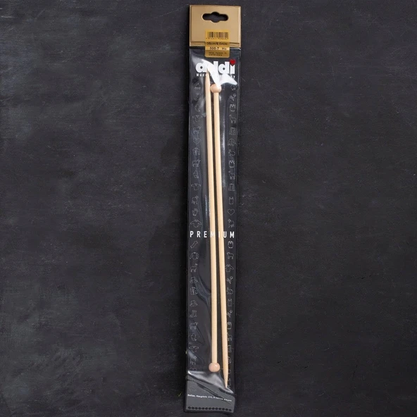 Addi Bambus 6mm 35cm Bambu Örgü Şişi - 500-7 ürün görseli