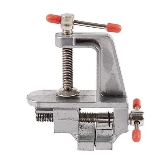 BUFFER® Mini Masa Tezgah Hobi Mengenesi Sabitleme Sıkıştırma Aparat 30mm - Resim 14