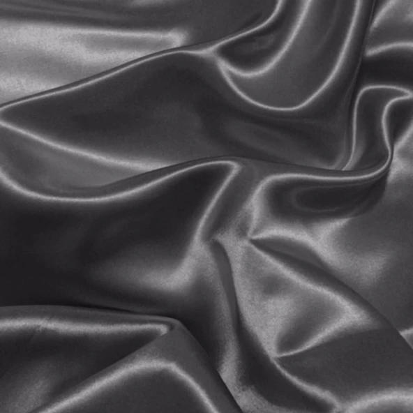 Antibakteriyel Terletmeyen İpek Saten Yastık Kılıfı 2'li 50x70 Gri - Resim 2