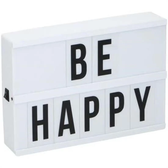 BUFFER® Sinematik Lightbox Dekorasyon Aydınlatma Aksesuarları (A5 Boyut) - Resim 13