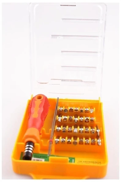 BUFFER® 32 Parça Cep Telefonu Pc Tablet Mini Tornavida Seti Tamir Takımı - Resim 5