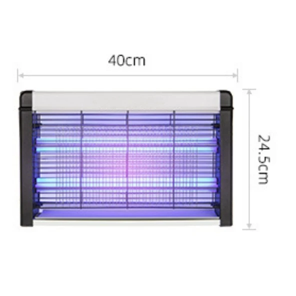 BUFFER® 6W Taşınabilir ve Asılabilir Elektrikli Led Sivrisinek Yok Edici Hem Gece Lambası Hem Haşere Engelleyici Makine - 5