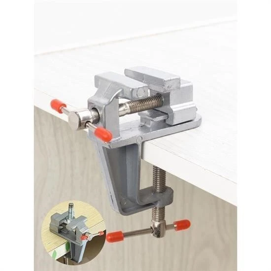 BUFFER® Mini Masa Tezgah Hobi Mengenesi Sabitleme Sıkıştırma Aparat 30mm - Resim 7