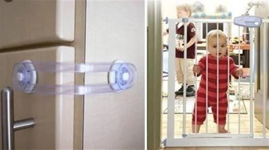 BUFFER® Bebek ve Çocuklar İçin Dolap Çekmece Emniyet Güvenlik Kilidi - Resim 8