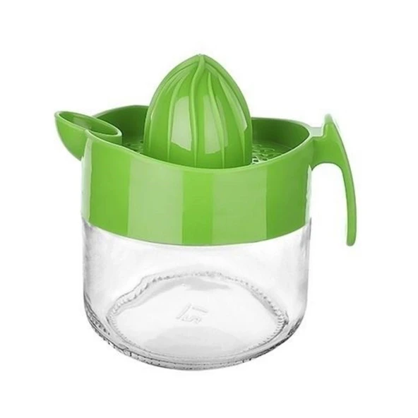 BUFFER® 300ml Cam Hazneli Pratik Limon Narenciye Sıkacağı KC-405 - 2
