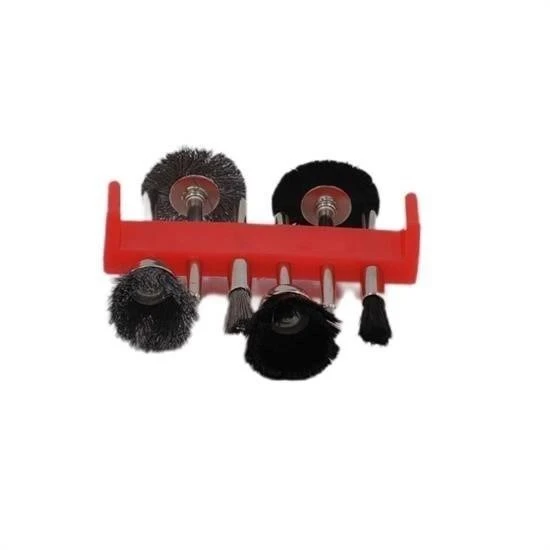 BUFFER® 12li Kalıpçı Taşlama Uçları Seti Tel Fırça Gravür Uçları Seti - Resim 4