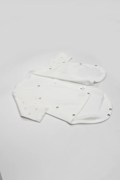 Bistyle Grow İn Lowe Kravuze Body 17106 Pembe Ekru - 4