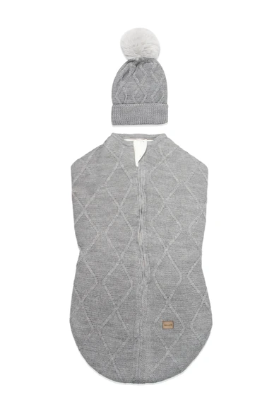 Bistyle Baby İn Swadding Triko Kundak 75108 Gri