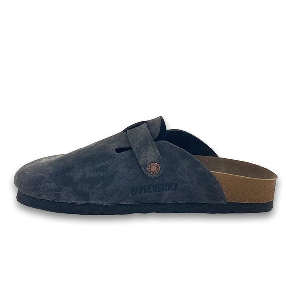 BİRKENSTOCK UNİSEX BOSTON TERLİK GRİ - Resim 5