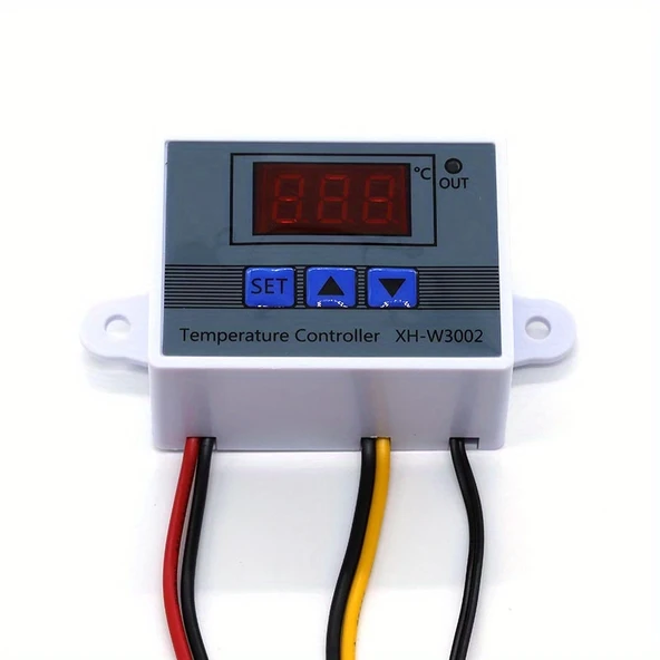 Dijital Termostat Xh-w3002 Led Ekranlı Sıcaklık Kontrol Cihazı 220v - Resim 5