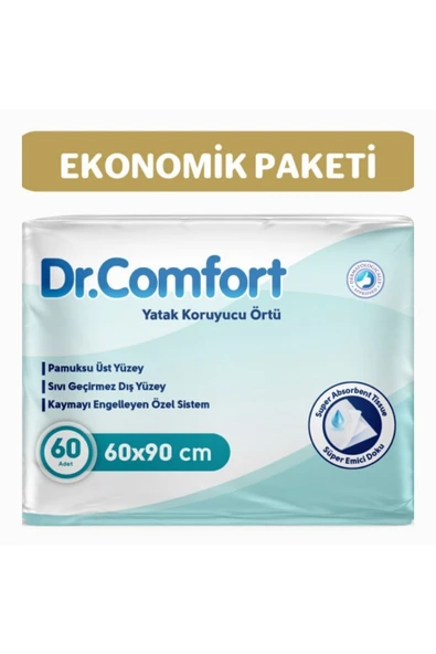 Dr Comfort 60x90 Yatak Koruyucu Örtü 60 Adet ürün görseli 1
