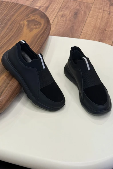 1106 HAKİKİ DERİ ERKEK SNEAKERS - ERKEK SPOR AYAKKABI