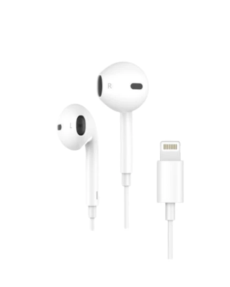 MobiLX iPhone Lightning Kablolu Kulaklık – Orijinal Ses, Mikrofonlu, Tak-Çalıştır - 4