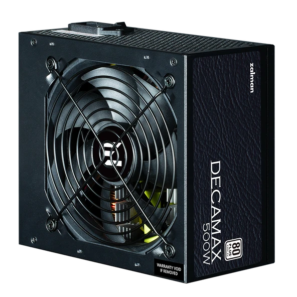 ZALMAN DECAMAX 500W ZM500-LX3 80+ STANDARD POWER SUPPLY - 2