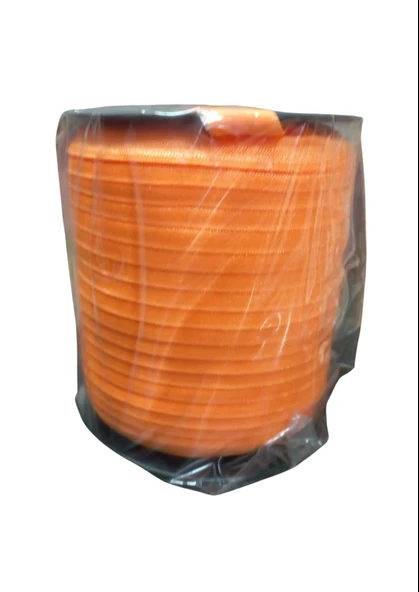 Çamaşır Lastiği Düz 1 cm  1 Metre Orange - Resim 3