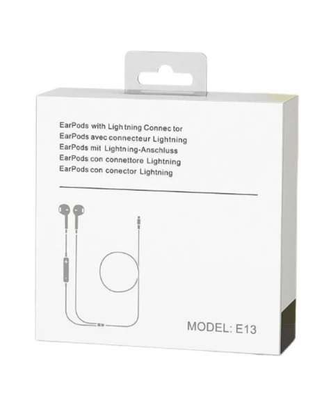 MobiLX iPhone Lightning Kablolu Kulaklık – Orijinal Ses, Mikrofonlu, Tak-Çalıştır - 3