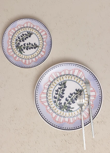 The Mia Spring 6 Kişilik Yemek Takımı 24 Parça Set 2 - Resim 4