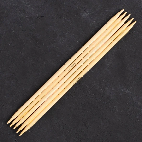 Addi Bambus 5mm 20cm Bambu Çorap Şişi - 501-7 - Resim 2