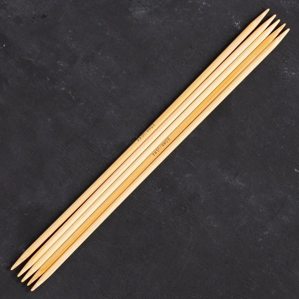 Addi Bambus 3,5mm 20cm Bambu Çorap Şişi - 501-7 - Resim 5