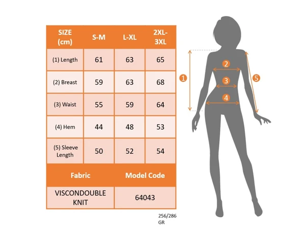 Kadın Uzun Kollu Bisiklet Yaka Viskon Iki Iplik Bluz - Resim 6