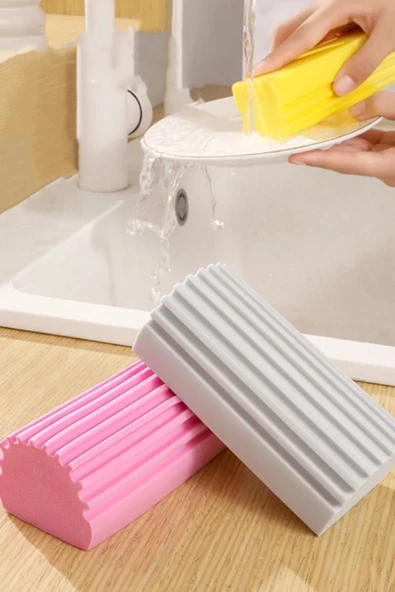 BUFFER® Nemli Silgi Süngeri Banyo,Mutfak ve Araba İçin Temizlik Süngeri - 14