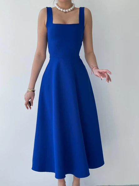 Neapolitan Askılı Elbise - Resim 2