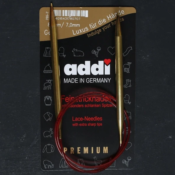 Addi 7mm 80cm Klasik Misinalı Dantel Şişi - 755-7 ürün görseli