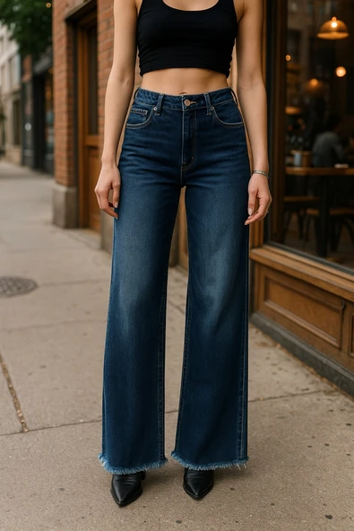 Taş Şerit Detaylı Jean - 6