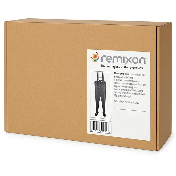 Remixon Neopren PVC Bot Tulum Çizme - 4